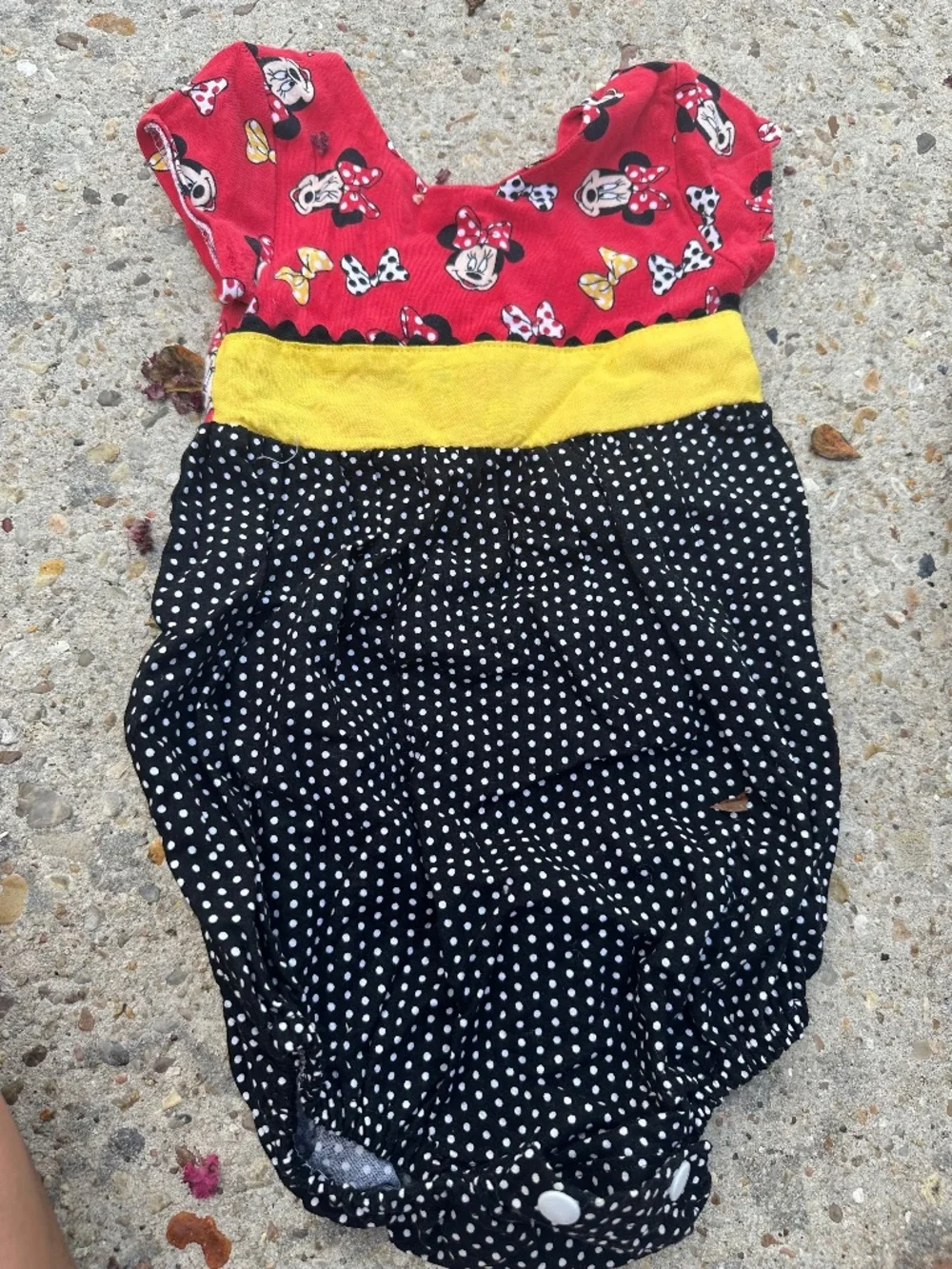 Minnie Mouse toddler Romper